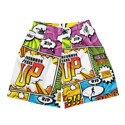 Comic mesh shorts