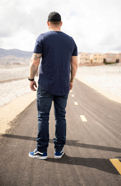 SBR Curved Hem T-Shirt